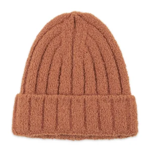 Hadley Wren Ribbed Knit Beanie - Honeygold