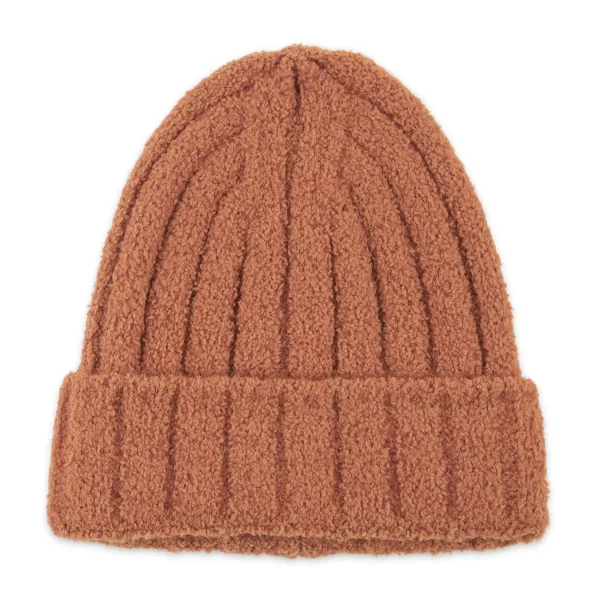 Hadley Wren Ribbed Knit Beanie - Honeygold