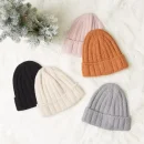 Hadley Wren Ribbed Knit Beanie - Honeygold